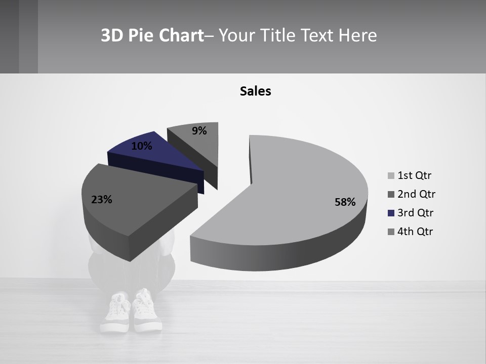 Sunset Wave Old PowerPoint Template