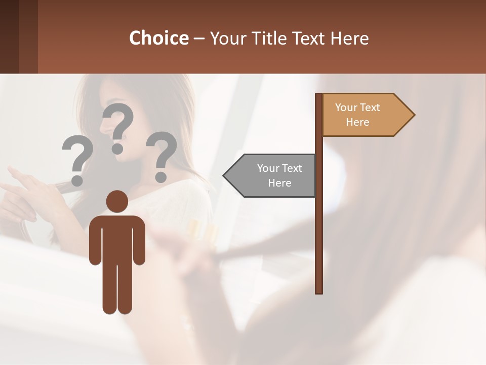 Lifestyle Old Sad PowerPoint Template