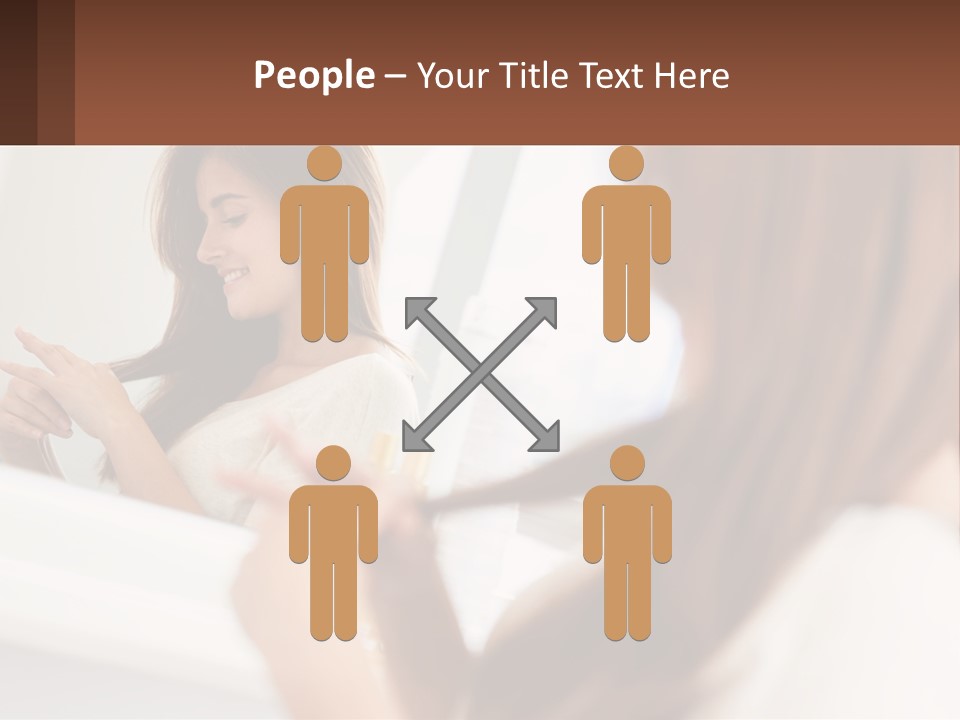 Lifestyle Old Sad PowerPoint Template