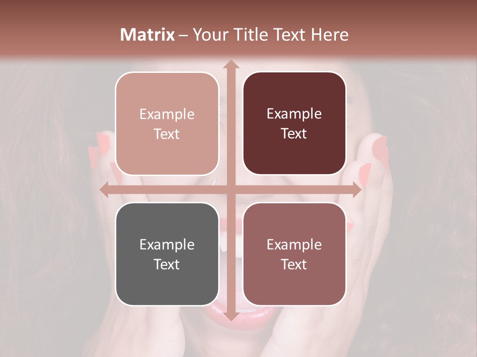 Standing Caucasian Coastal PowerPoint Template