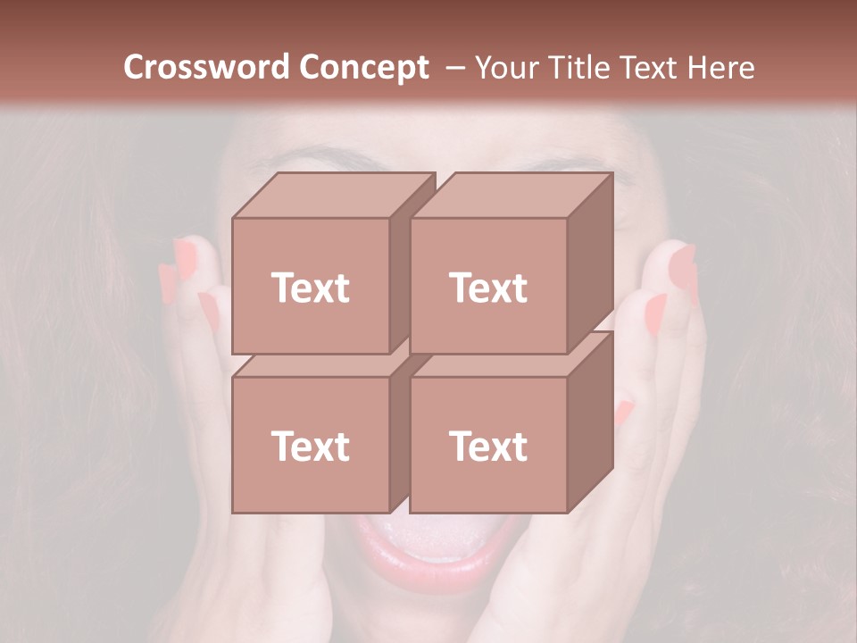 Standing Caucasian Coastal PowerPoint Template