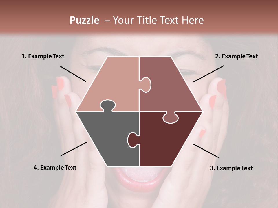 Standing Caucasian Coastal PowerPoint Template