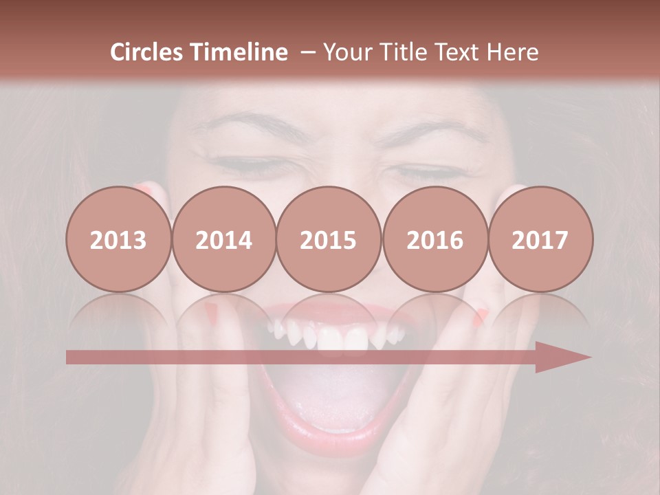 Standing Caucasian Coastal PowerPoint Template