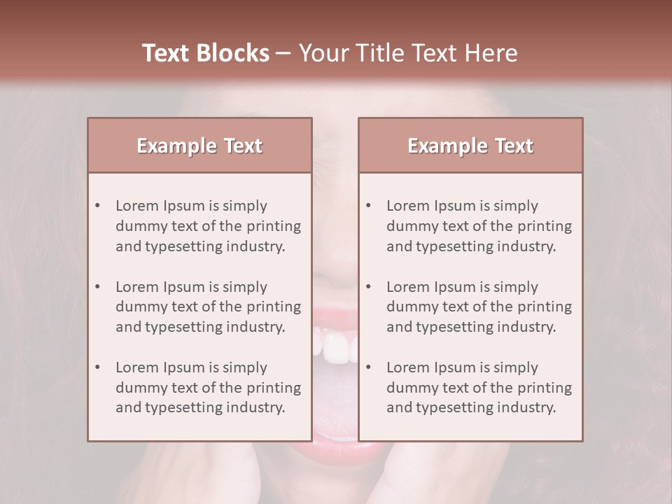 Standing Caucasian Coastal PowerPoint Template