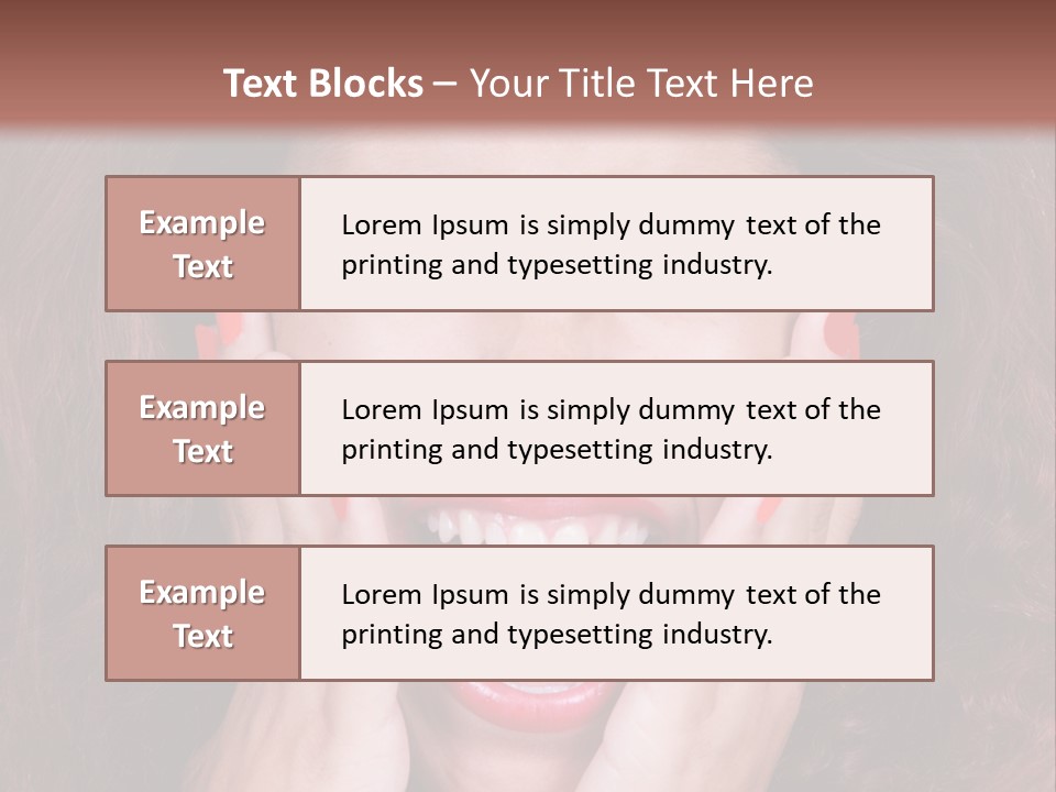 Standing Caucasian Coastal PowerPoint Template