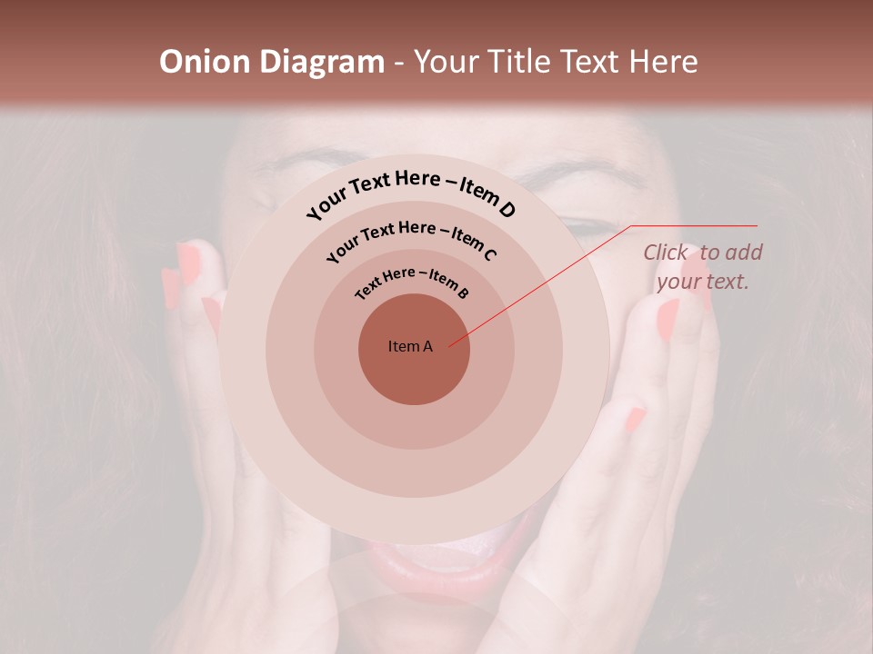 Standing Caucasian Coastal PowerPoint Template