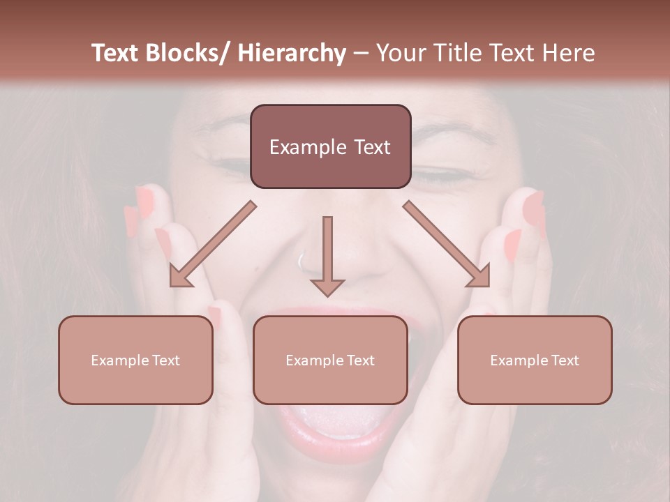 Standing Caucasian Coastal PowerPoint Template