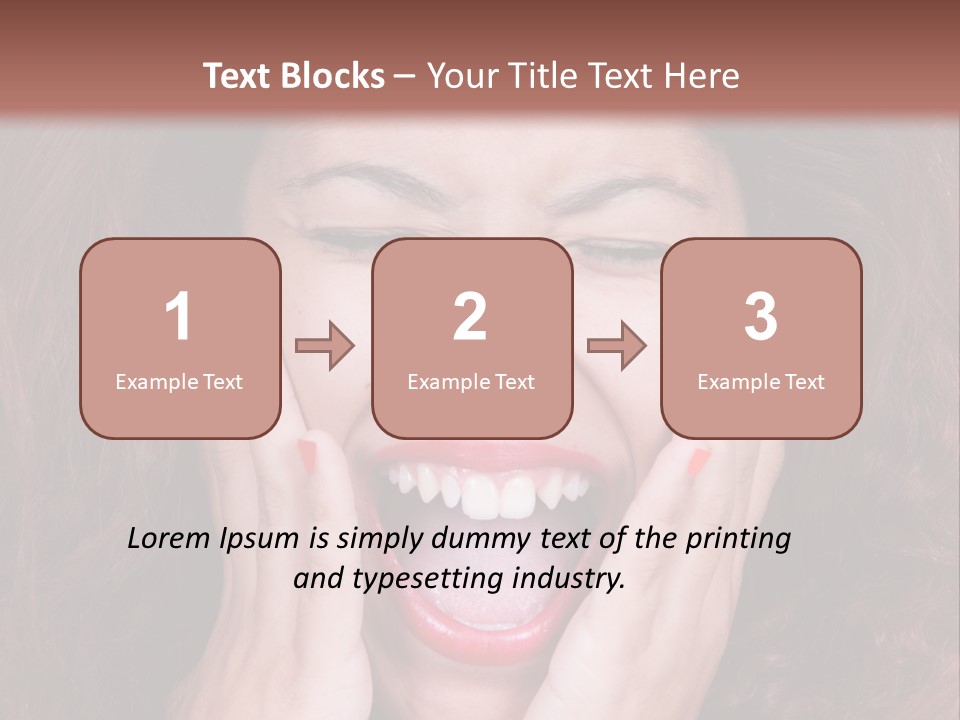 Standing Caucasian Coastal PowerPoint Template