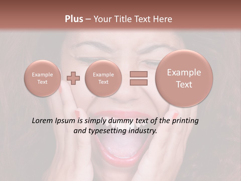 Standing Caucasian Coastal PowerPoint Template