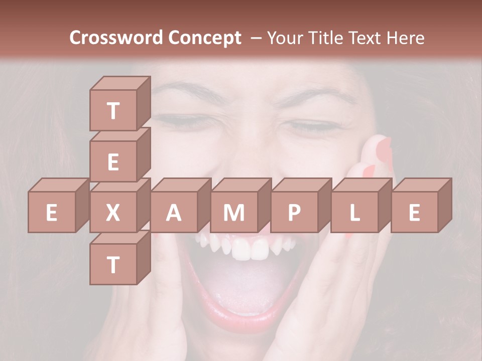 Standing Caucasian Coastal PowerPoint Template