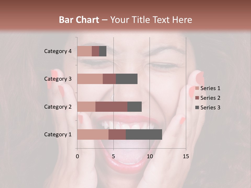 Standing Caucasian Coastal PowerPoint Template
