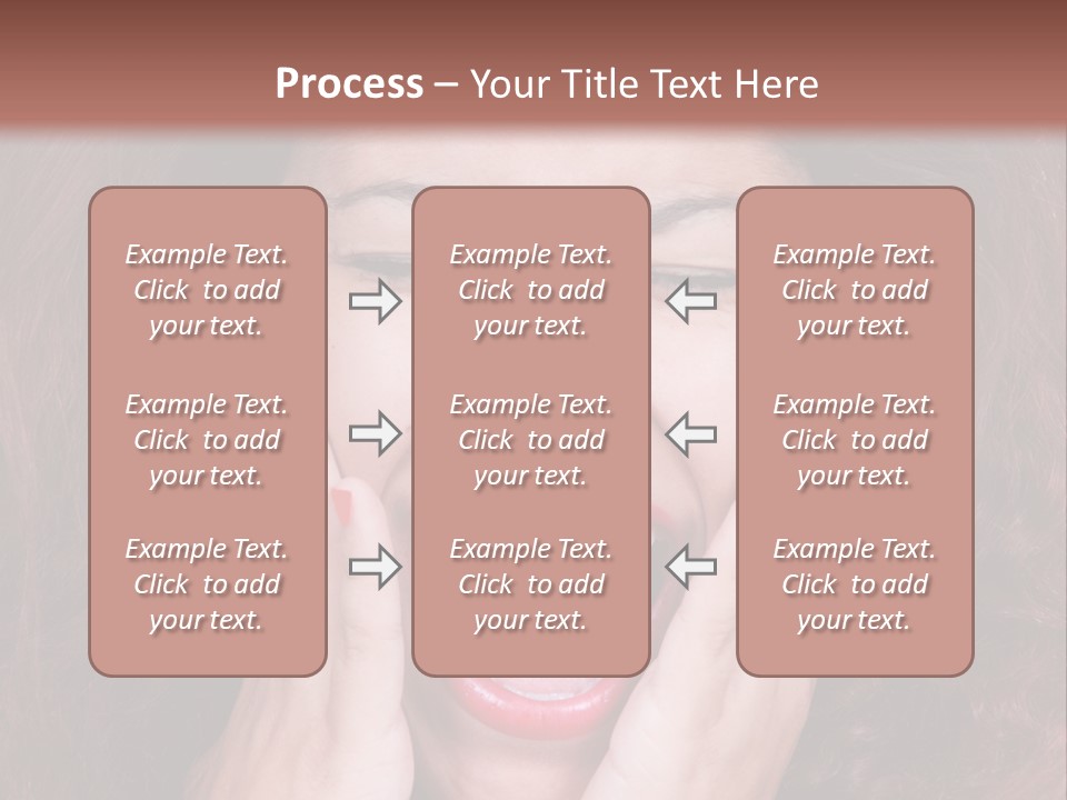 Standing Caucasian Coastal PowerPoint Template