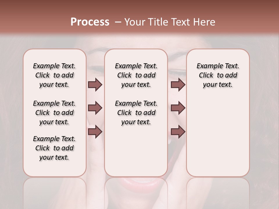 Standing Caucasian Coastal PowerPoint Template