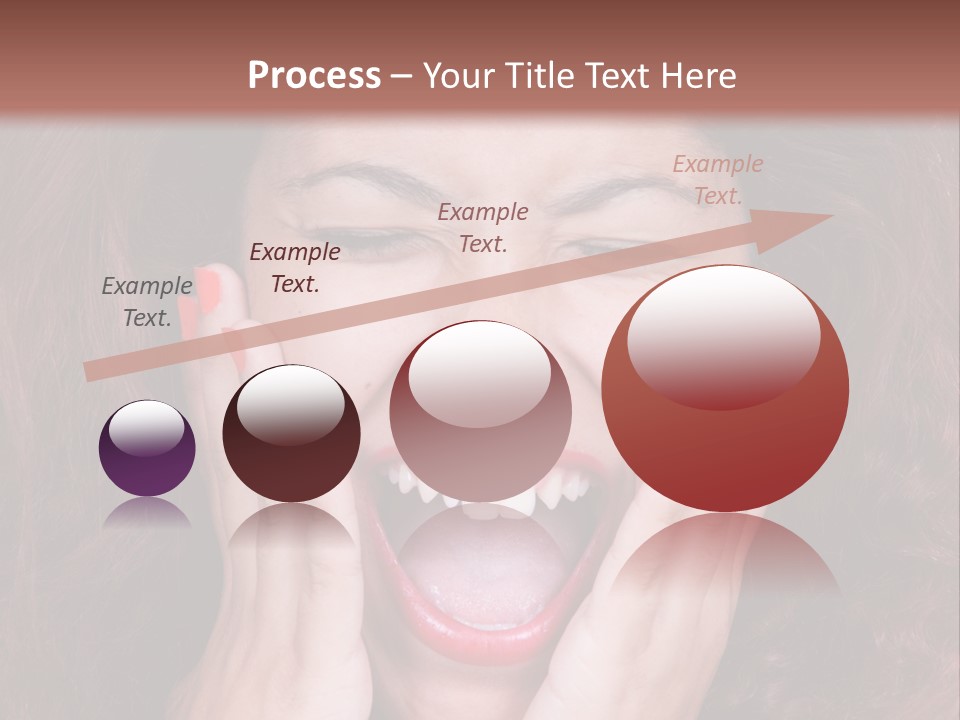 Standing Caucasian Coastal PowerPoint Template