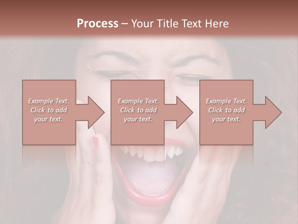 Standing Caucasian Coastal PowerPoint Template