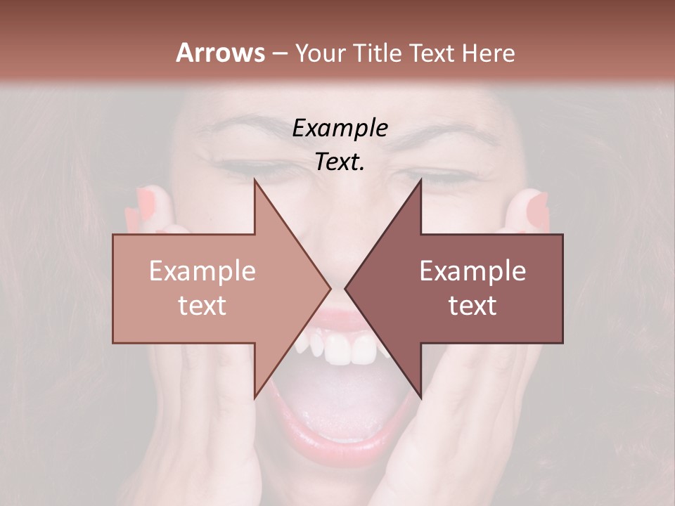 Standing Caucasian Coastal PowerPoint Template