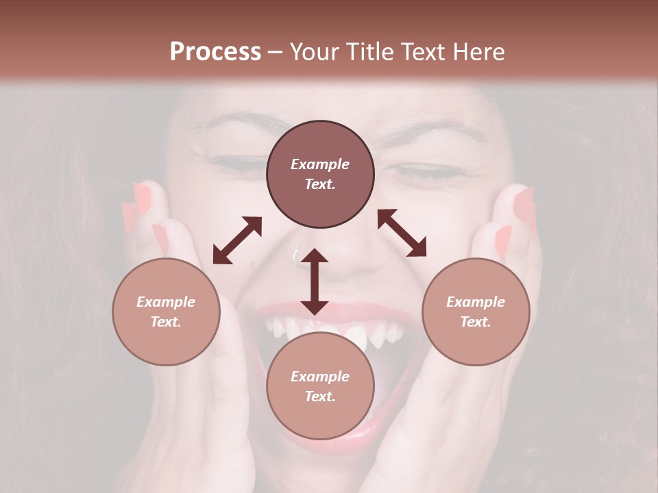 Standing Caucasian Coastal PowerPoint Template