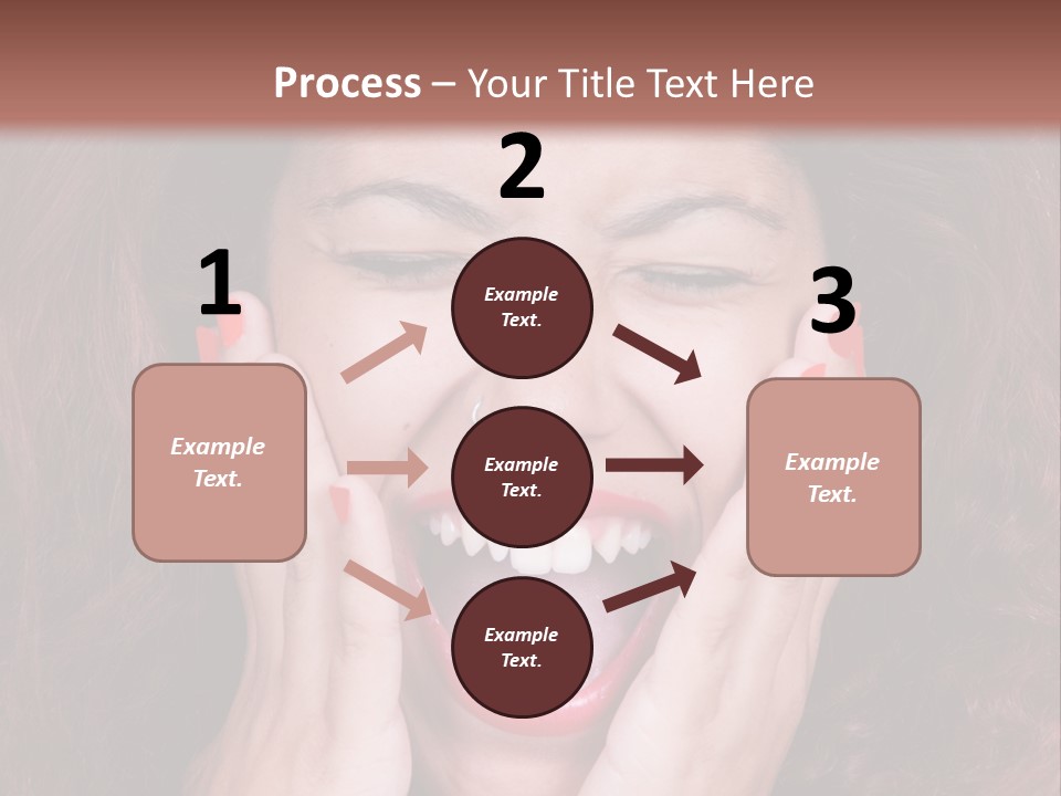 Standing Caucasian Coastal PowerPoint Template