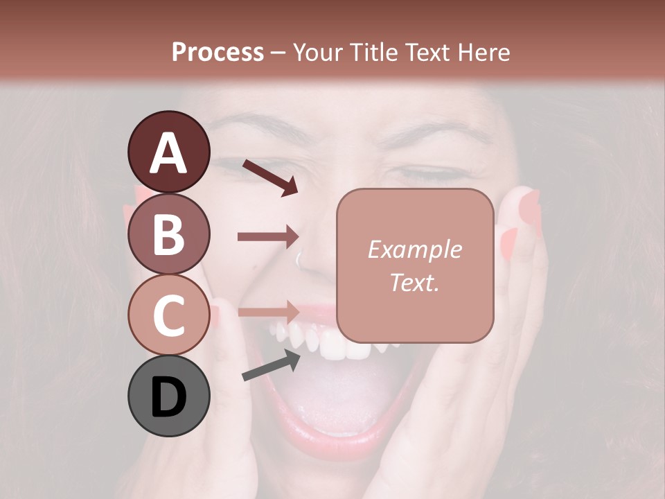 Standing Caucasian Coastal PowerPoint Template