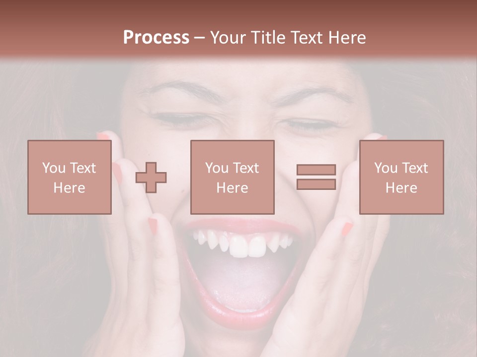 Standing Caucasian Coastal PowerPoint Template