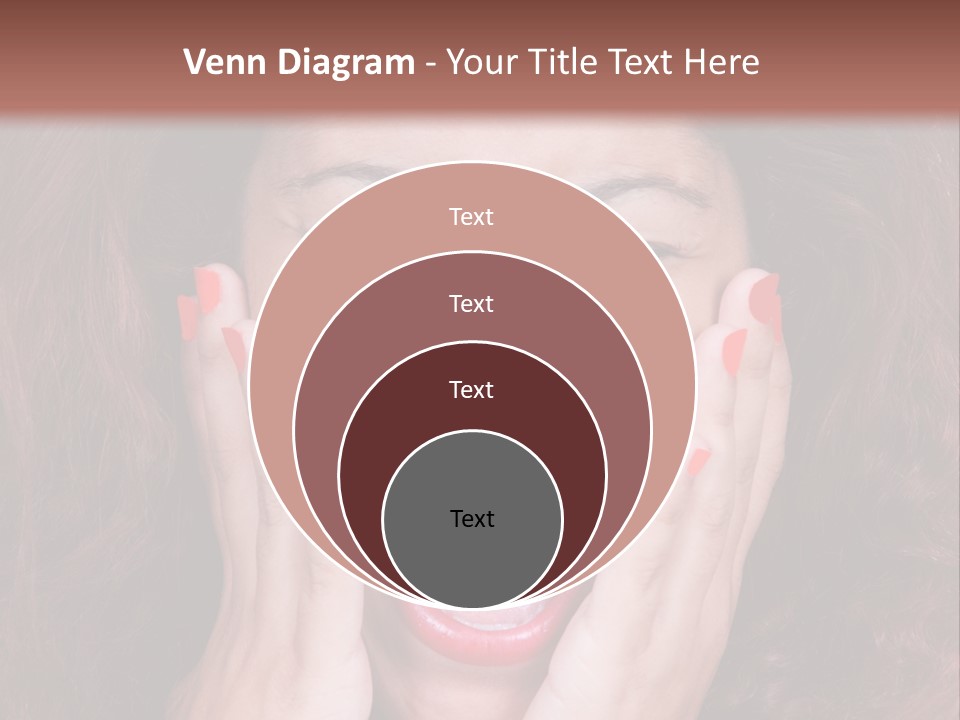 Standing Caucasian Coastal PowerPoint Template