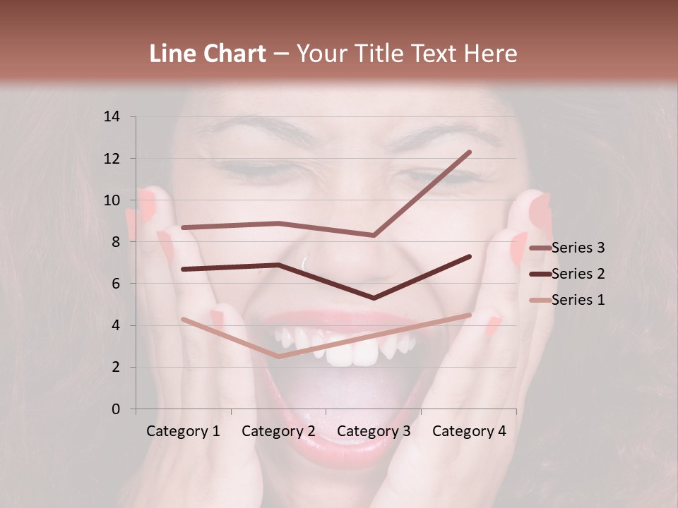 Standing Caucasian Coastal PowerPoint Template