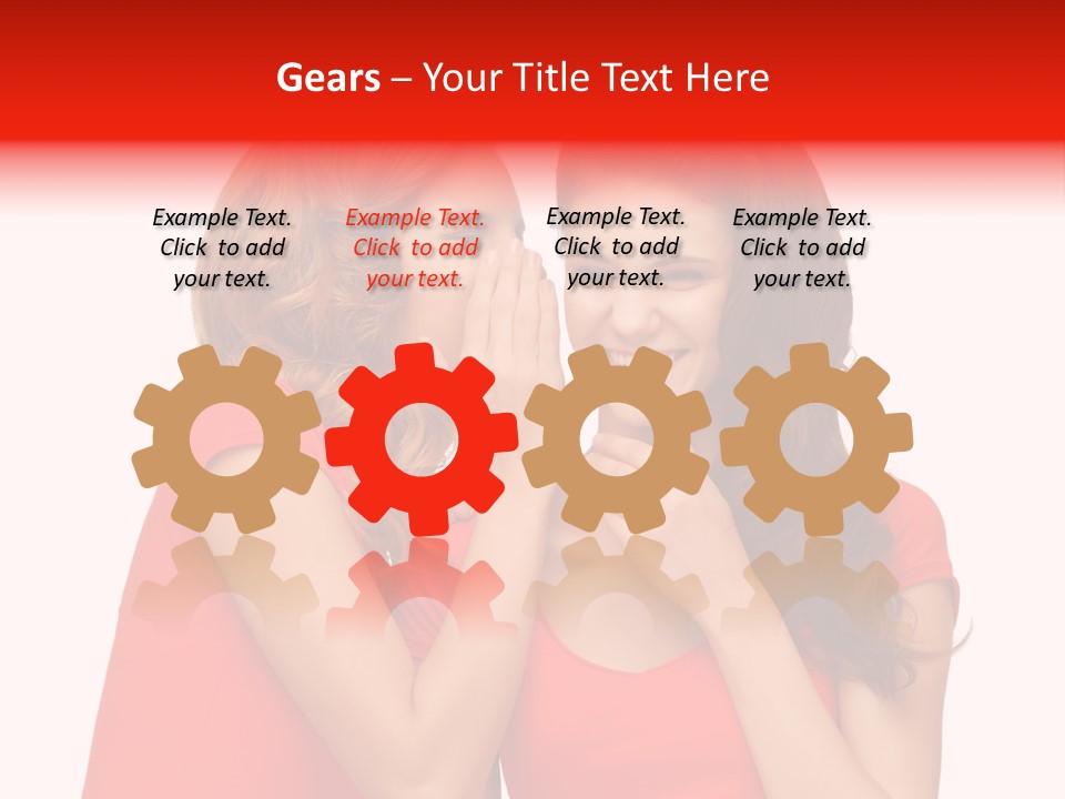 Caucasian Coast Retired PowerPoint Template