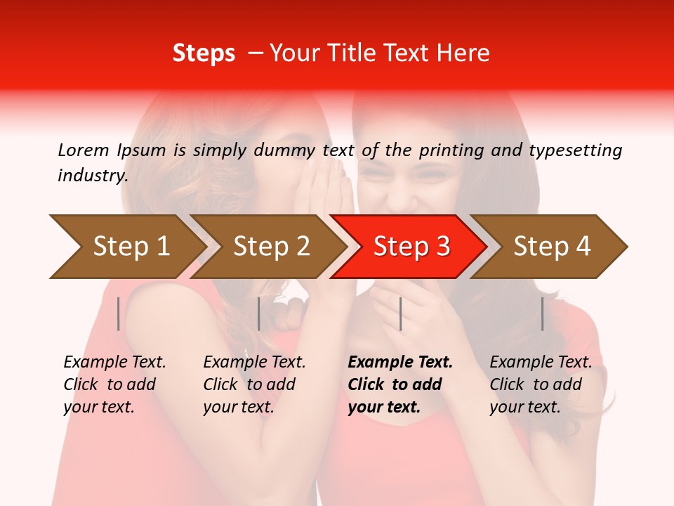Caucasian Coast Retired PowerPoint Template