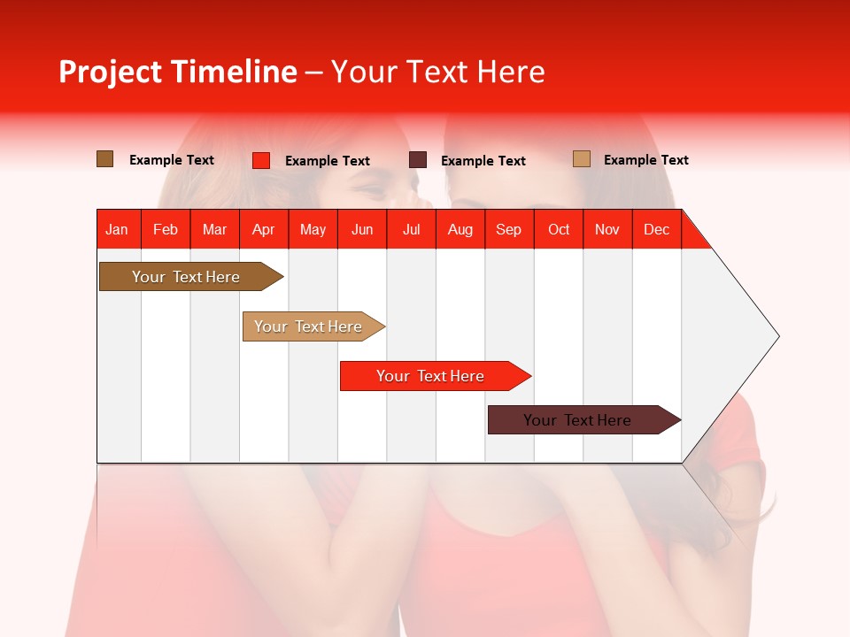 Caucasian Coast Retired PowerPoint Template