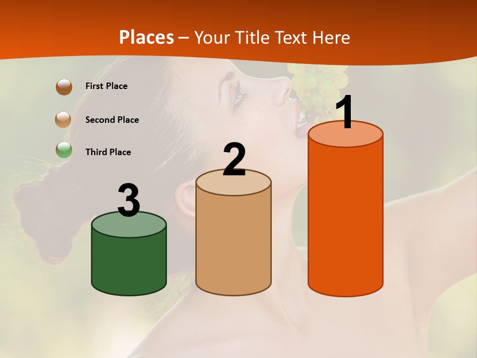 Ocean Daughter Elderly PowerPoint Template