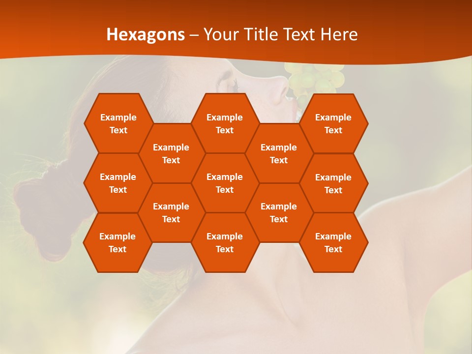 Ocean Daughter Elderly PowerPoint Template