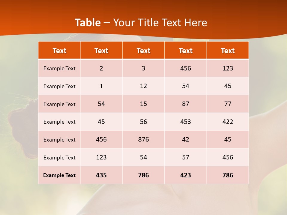 Ocean Daughter Elderly PowerPoint Template