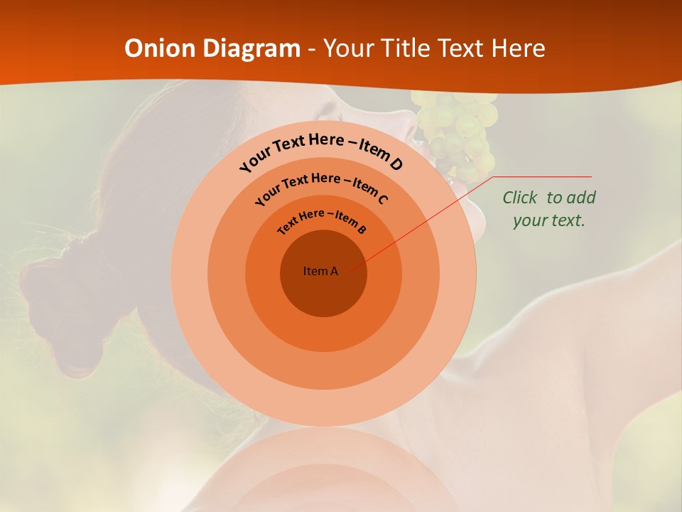 Ocean Daughter Elderly PowerPoint Template