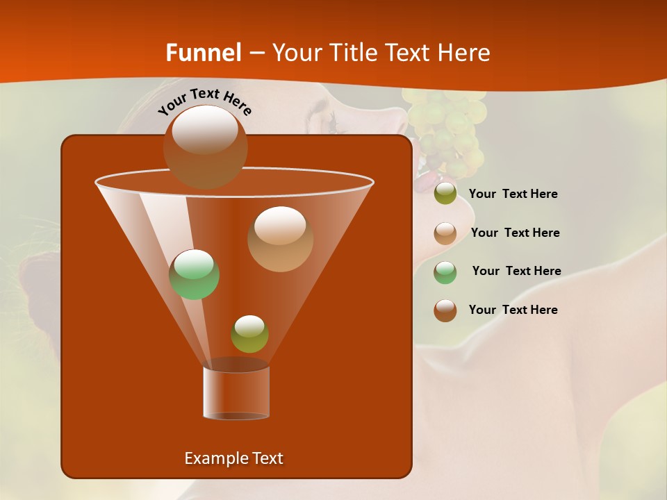 Ocean Daughter Elderly PowerPoint Template