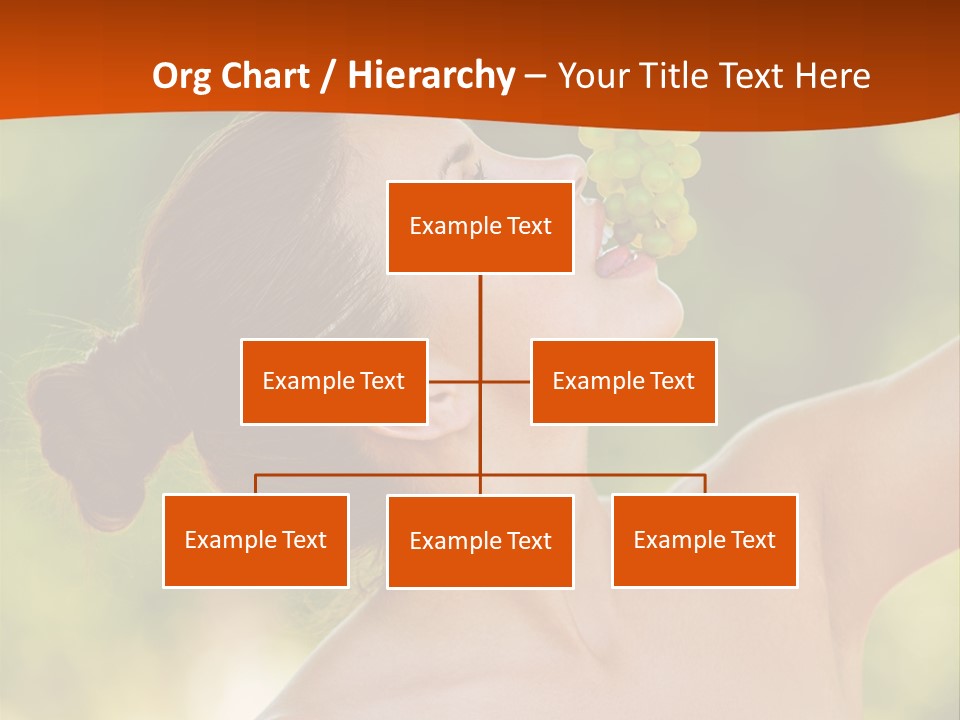 Ocean Daughter Elderly PowerPoint Template