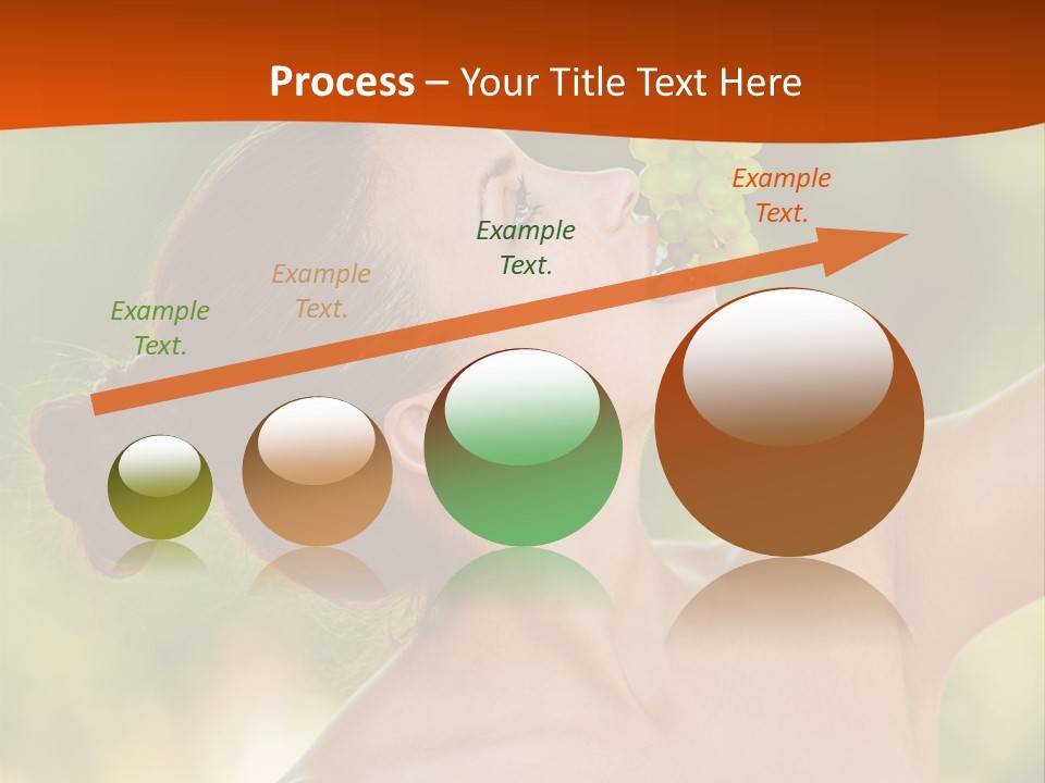 Ocean Daughter Elderly PowerPoint Template