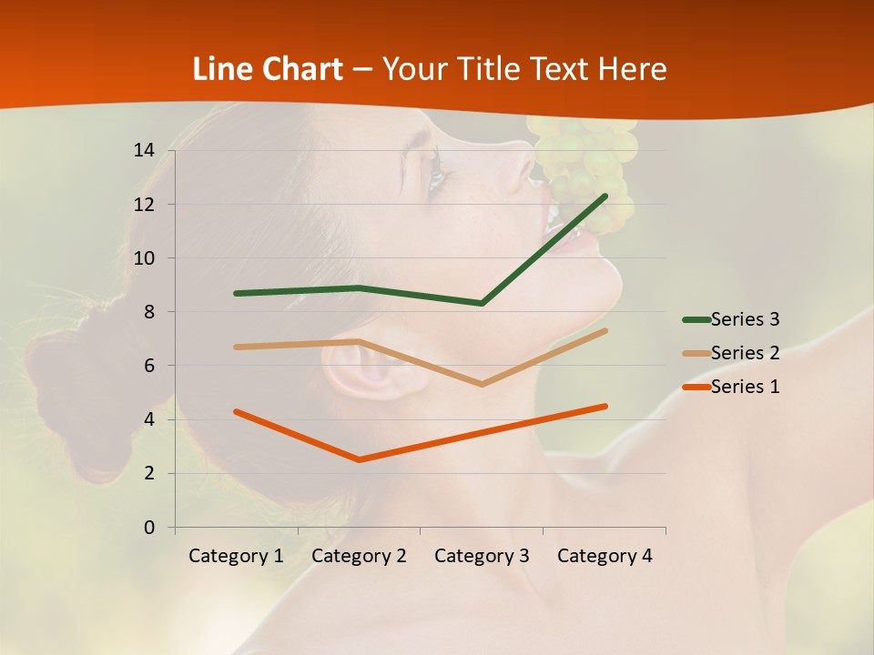 Ocean Daughter Elderly PowerPoint Template