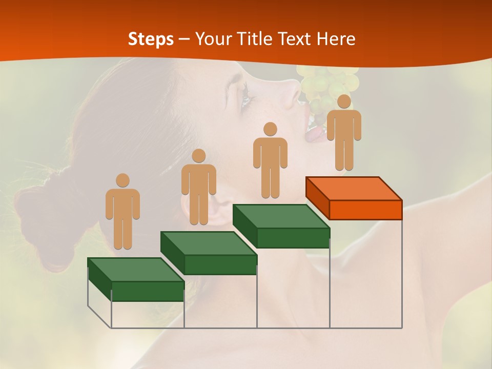 Ocean Daughter Elderly PowerPoint Template