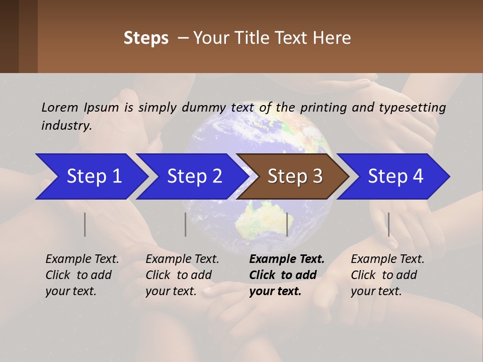 Portrait Parent Life PowerPoint Template