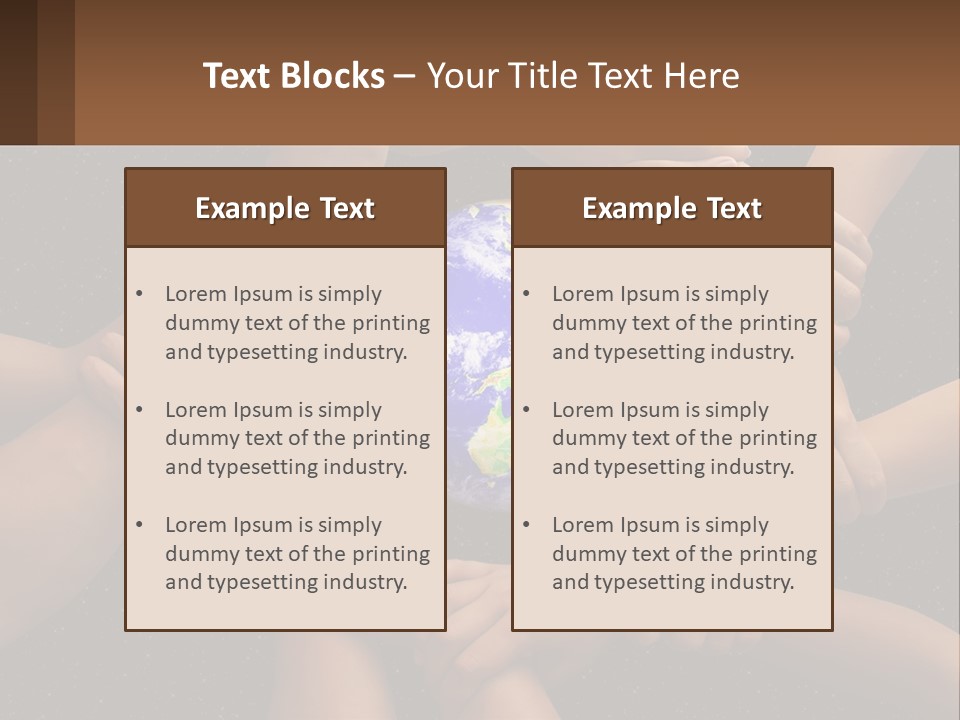 Portrait Parent Life PowerPoint Template