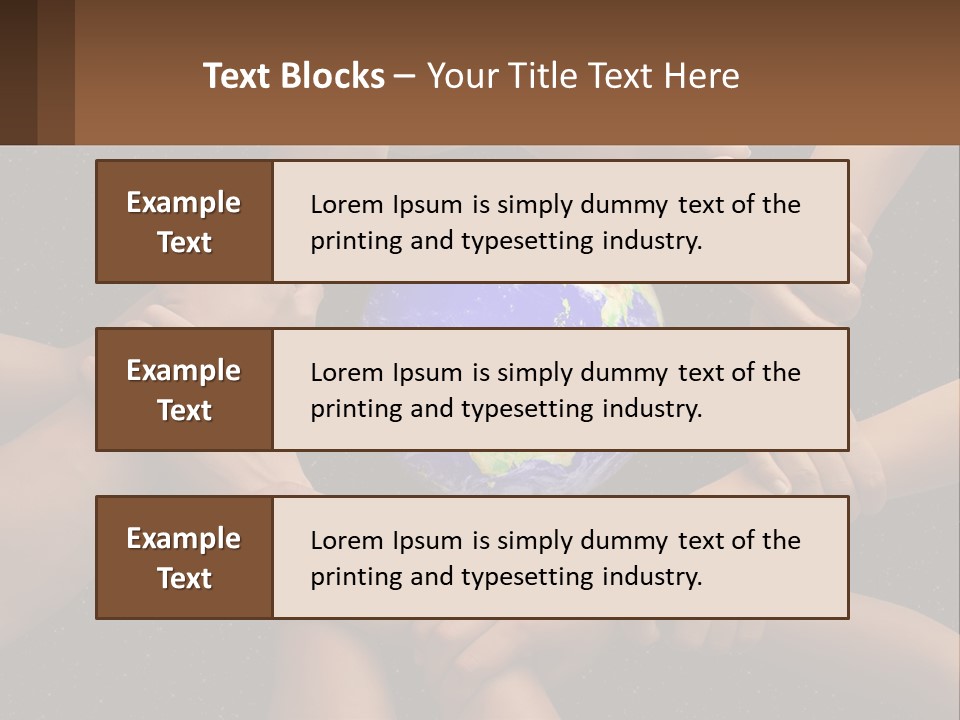 Portrait Parent Life PowerPoint Template