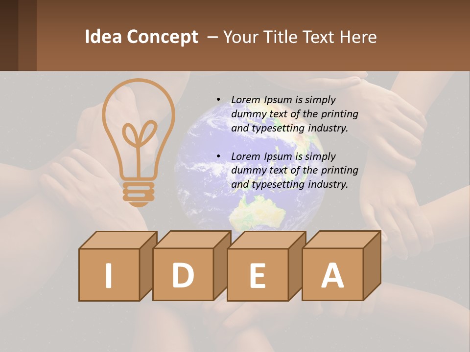 Portrait Parent Life PowerPoint Template