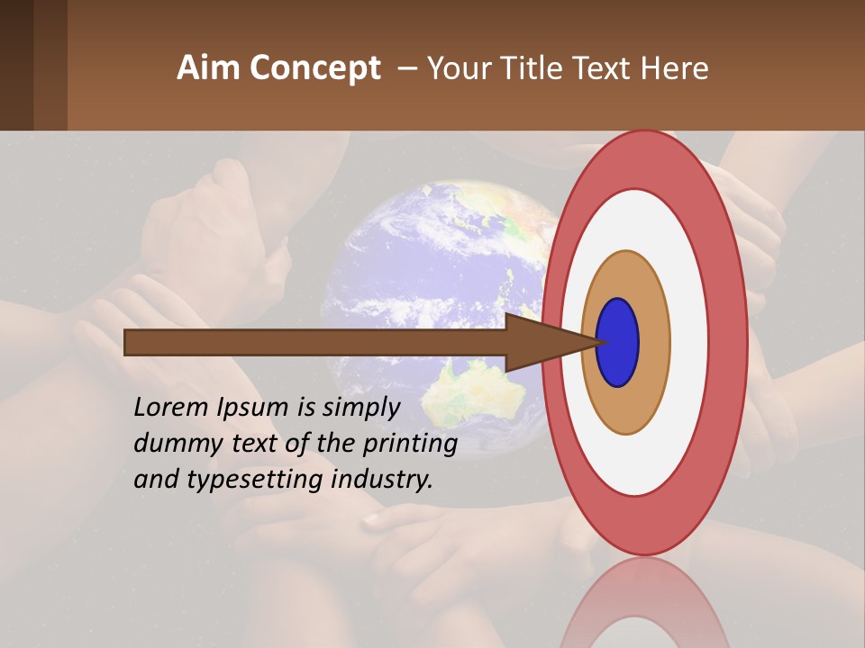 Portrait Parent Life PowerPoint Template