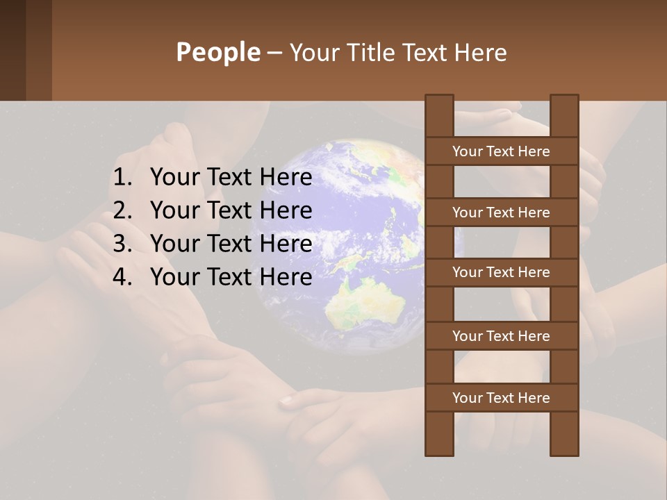 Portrait Parent Life PowerPoint Template