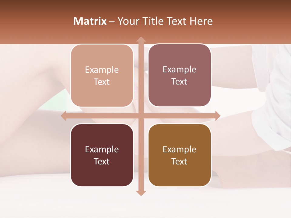 Coastal Sand Single PowerPoint Template