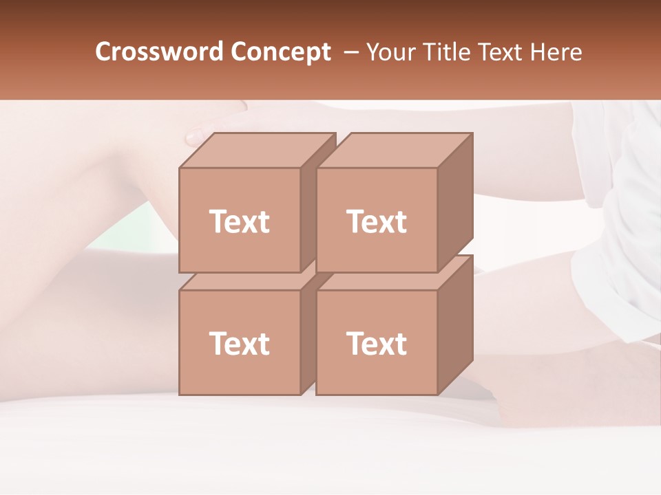 Coastal Sand Single PowerPoint Template
