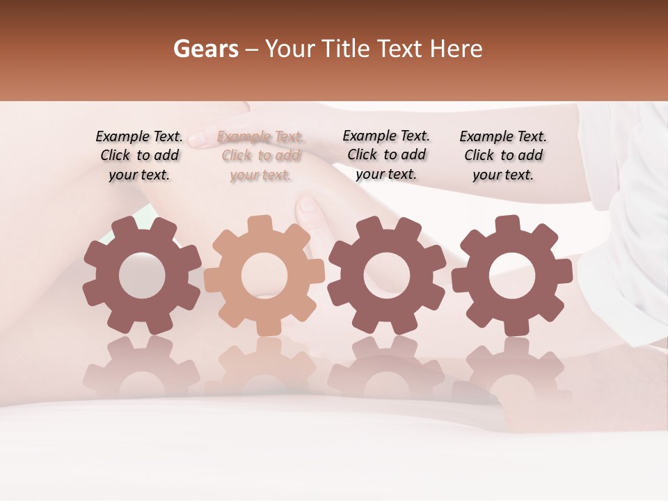 Coastal Sand Single PowerPoint Template