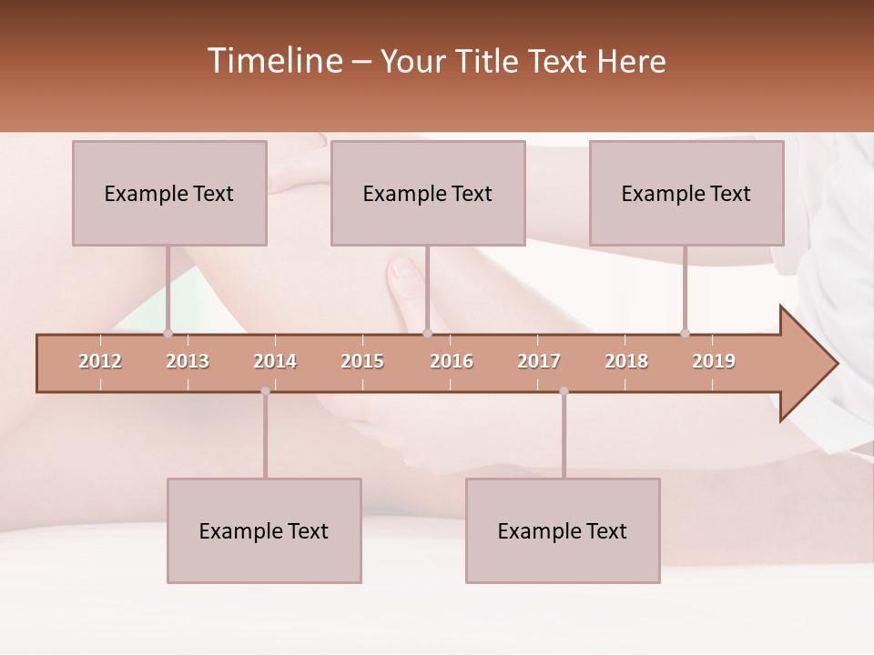 Coastal Sand Single PowerPoint Template