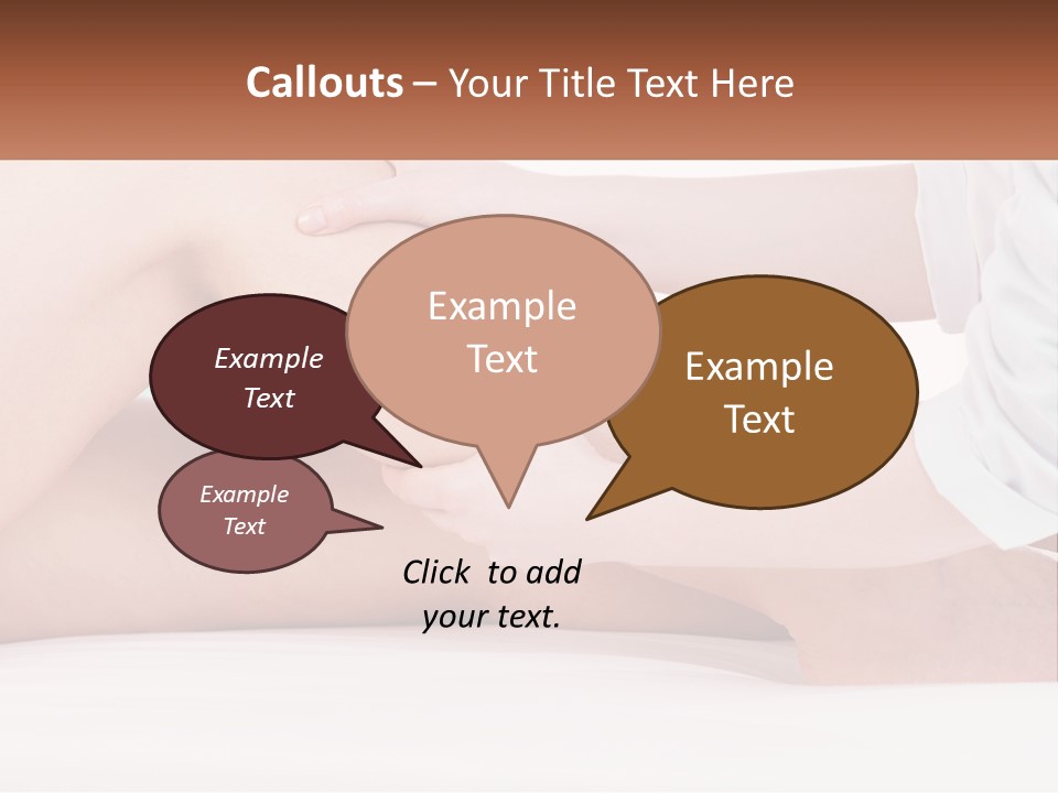 Coastal Sand Single PowerPoint Template