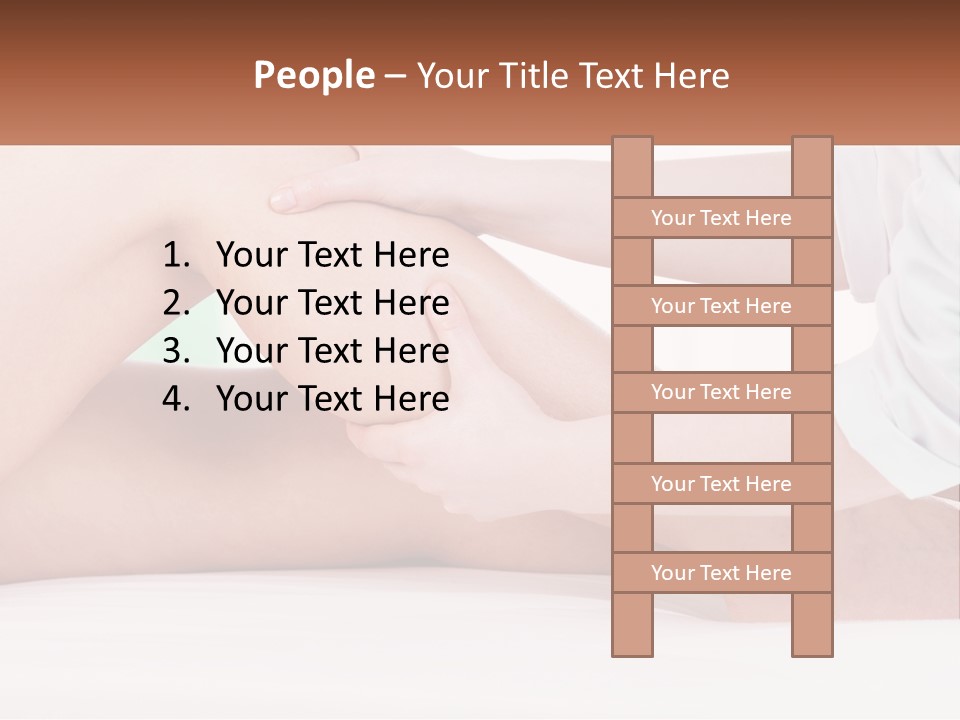 Coastal Sand Single PowerPoint Template